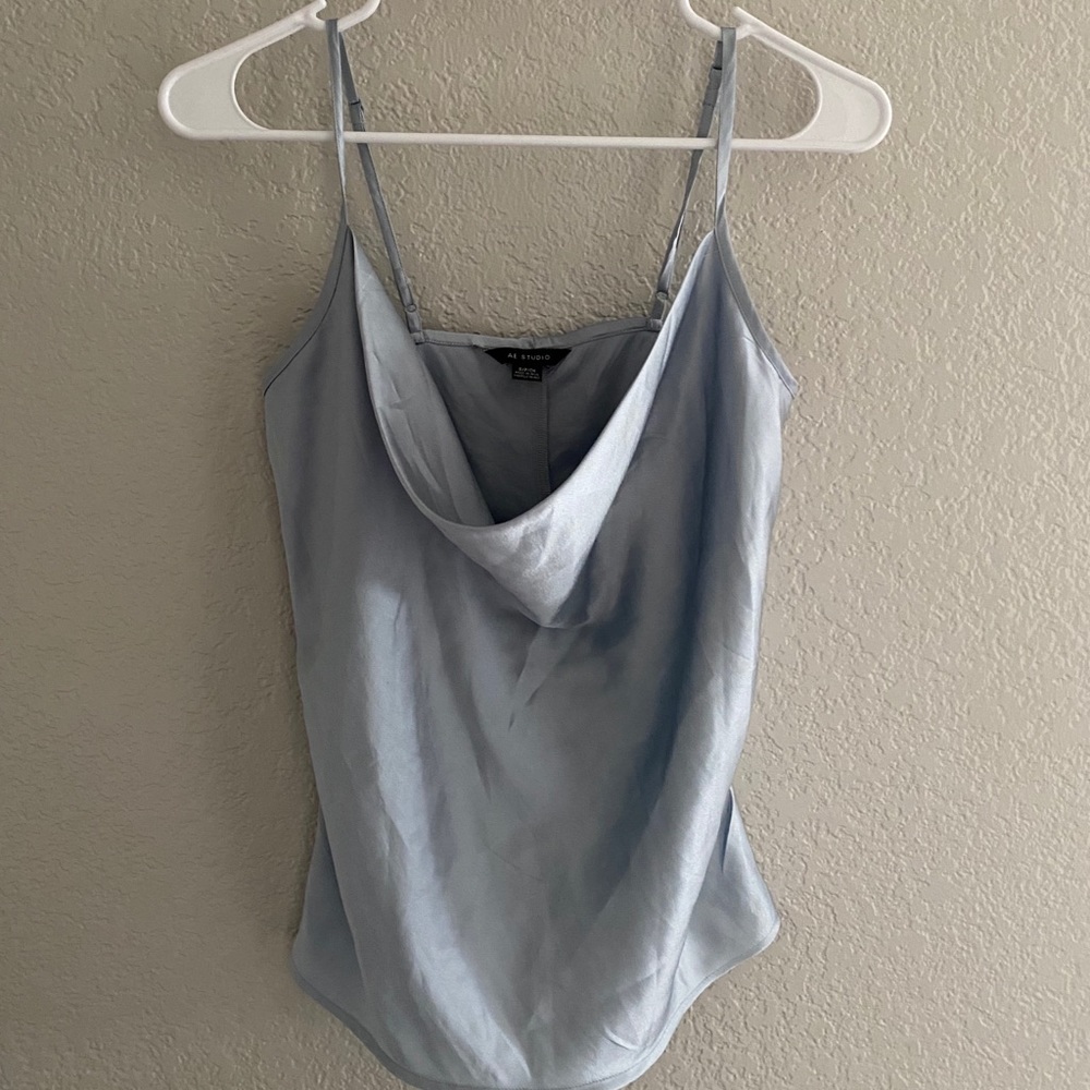 Satin tank top